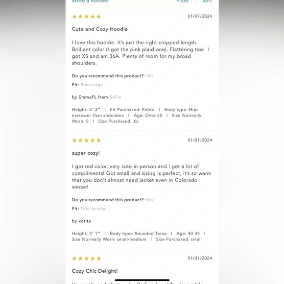 Anthropologie NWT vibrant fleece hoodie, Sz X-Sm, super fun! Crop style. - Picture 9 of 14